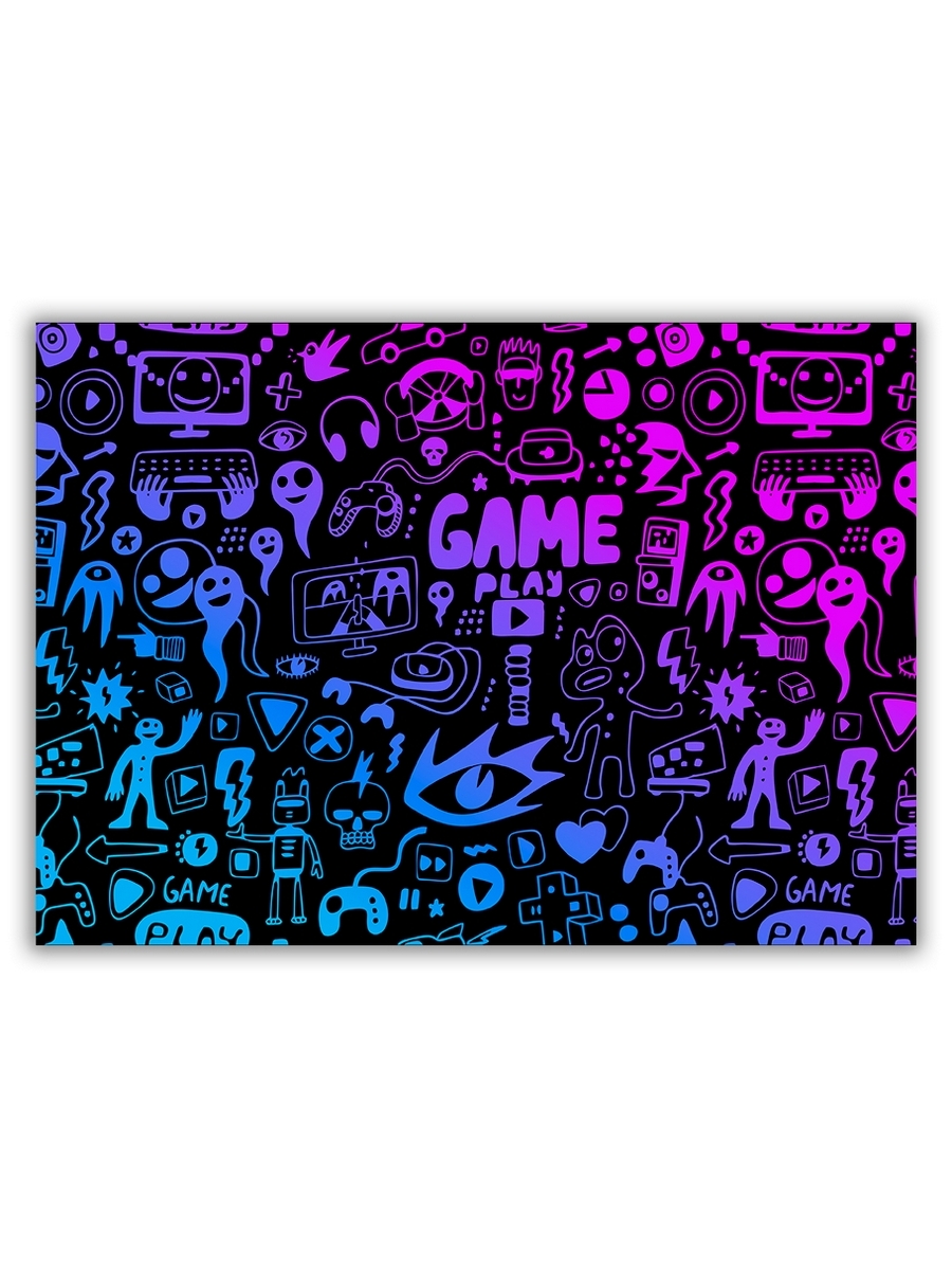 

Декоративный магнит DRABS Game play 21х29 см