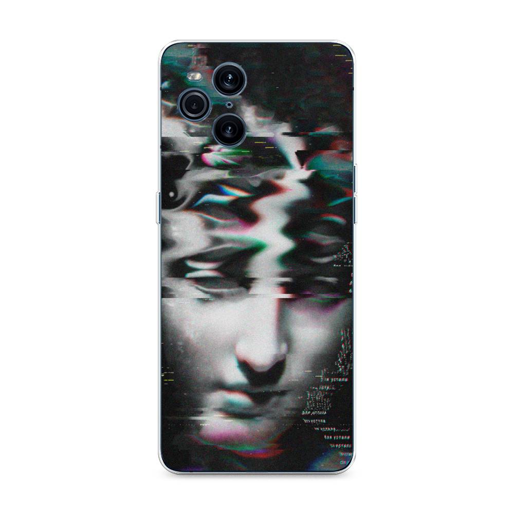 

Чехол Awog на Oppo Find X3 Pro "Glitch Art", Разноцветный, 255750-9