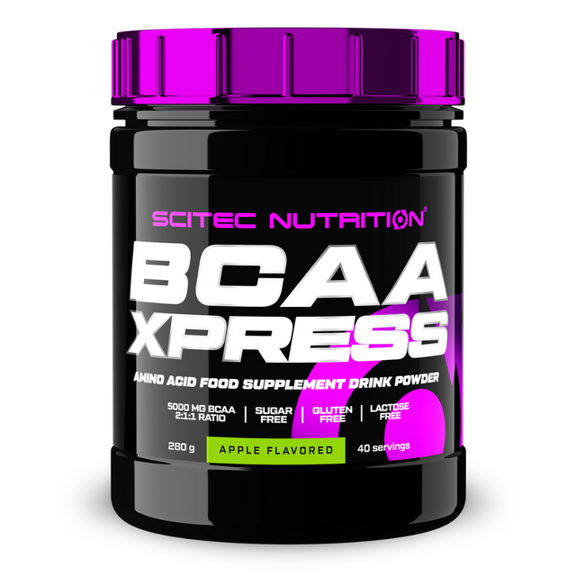 фото Аминокислоты бцаа scitec nutrition bcaa xpress 280 г, яблоко