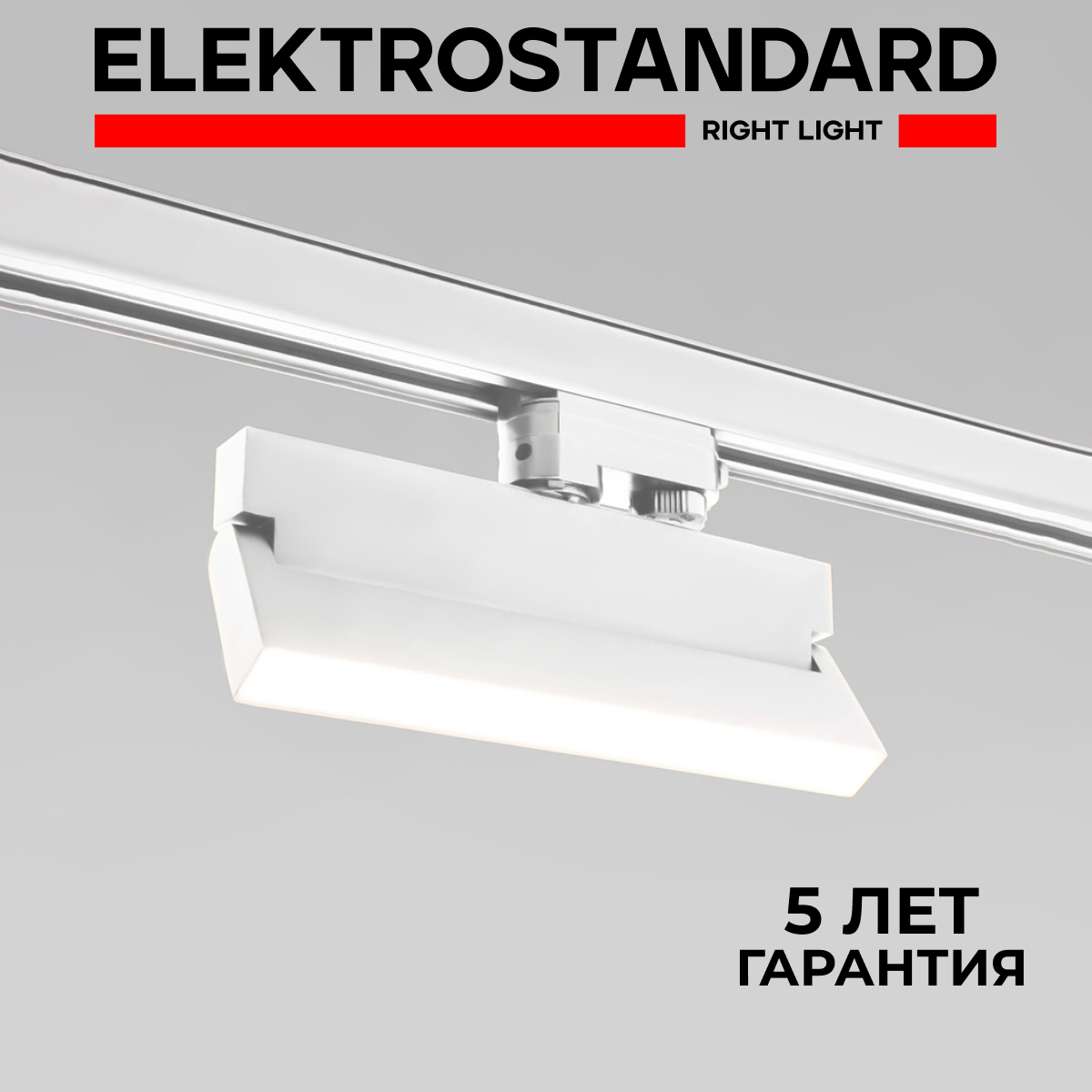 

Трековый трехфазный поворотный светильник Elektrostandard Arda 85020/01 20W 4200K белый, трехфазный Arda