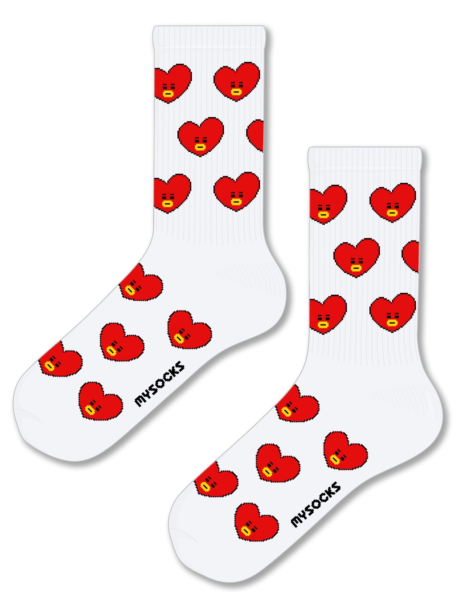 Носки унисекс MySocks sku131 белые 37-43