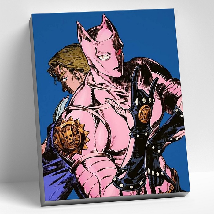 

Molly Картина по номерам, 40 x 50 см, KILLER QUEEN «Джо-Джо» 22 цвета