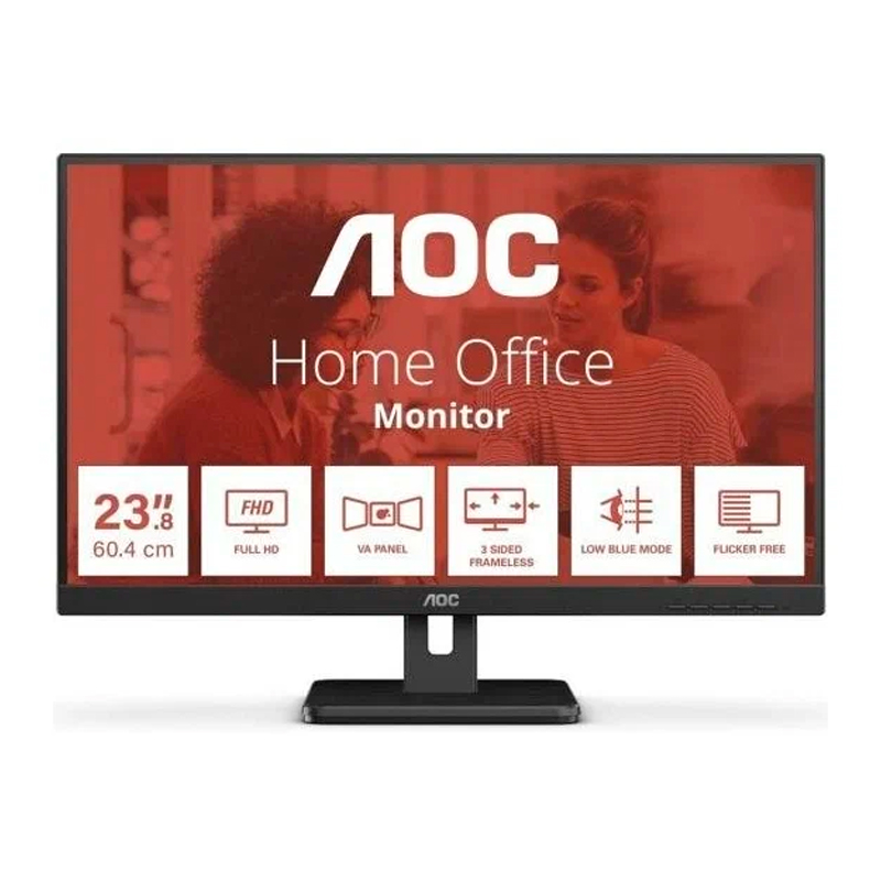 

24" Монитор AOC 24E3UM Black 75Hz 1920x1080 VA, Черный, 24E3UM