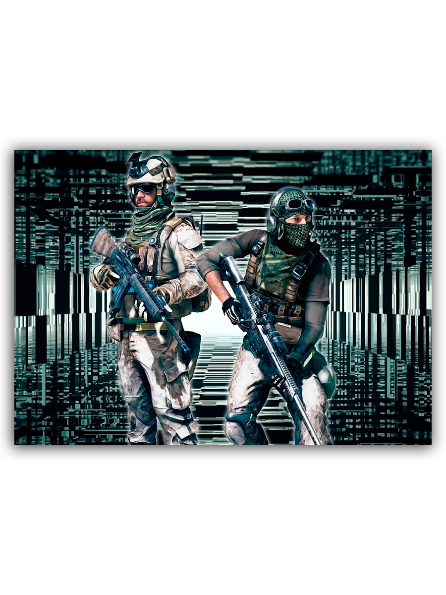 

Декоративный магнит DRABS Battlefield 21х29 см