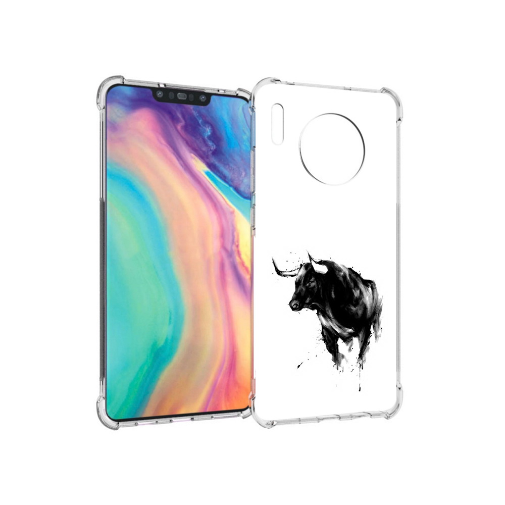 

Чехол MyPads Tocco для Huawei Mate 30 бык, Прозрачный, Tocco