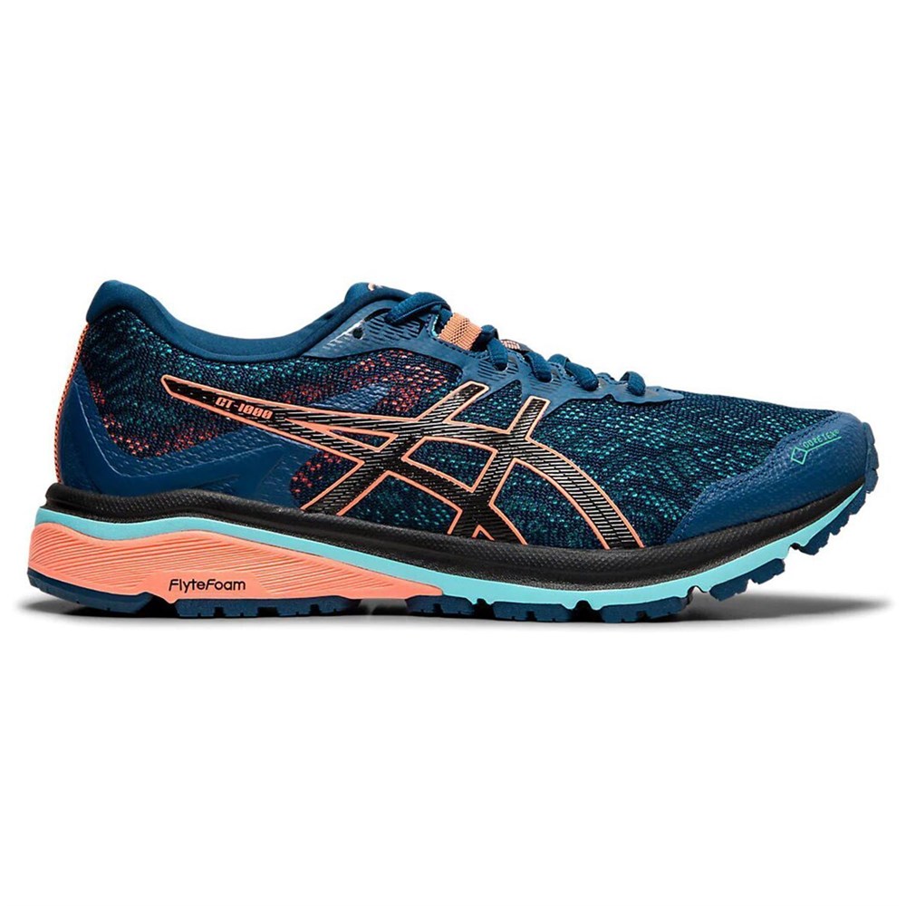 фото Кроссовки женские asics gt-1000 1012a482 синие 5 us