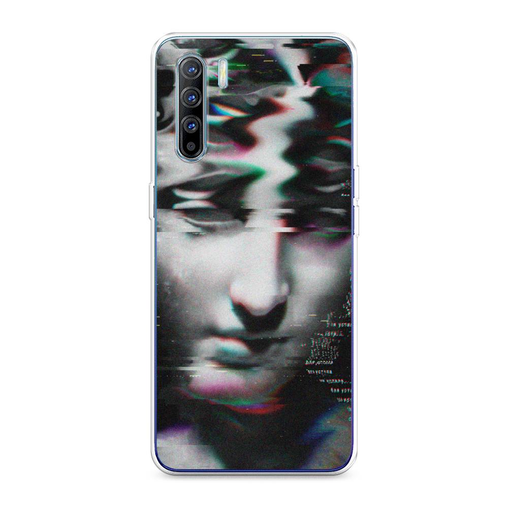 

Чехол Awog на Oppo A91/Reno 3 "Glitch Art", Разноцветный, 252450-9