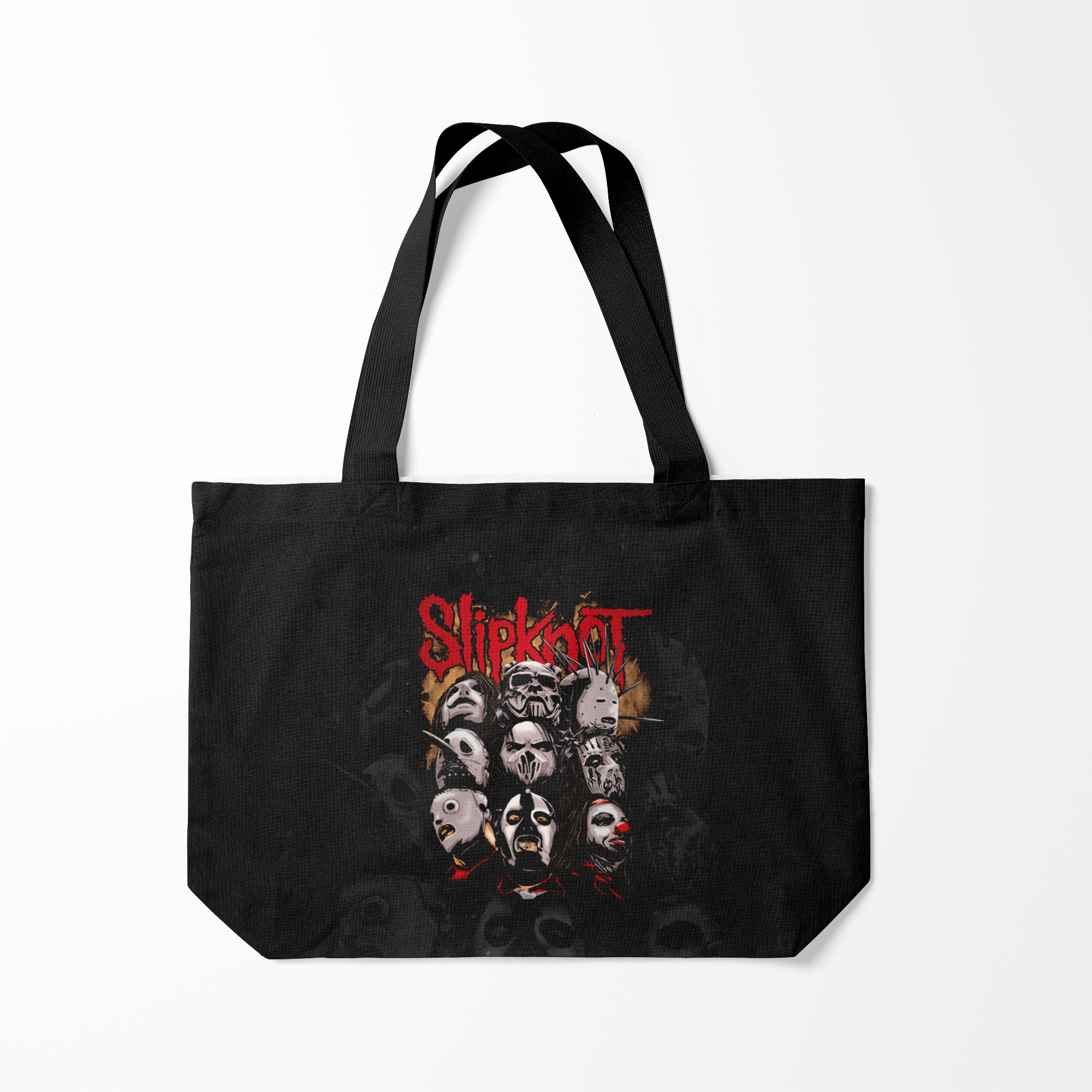 

Сумка шoппер унисекс Burnettie Slipknot, черный, Slipknot