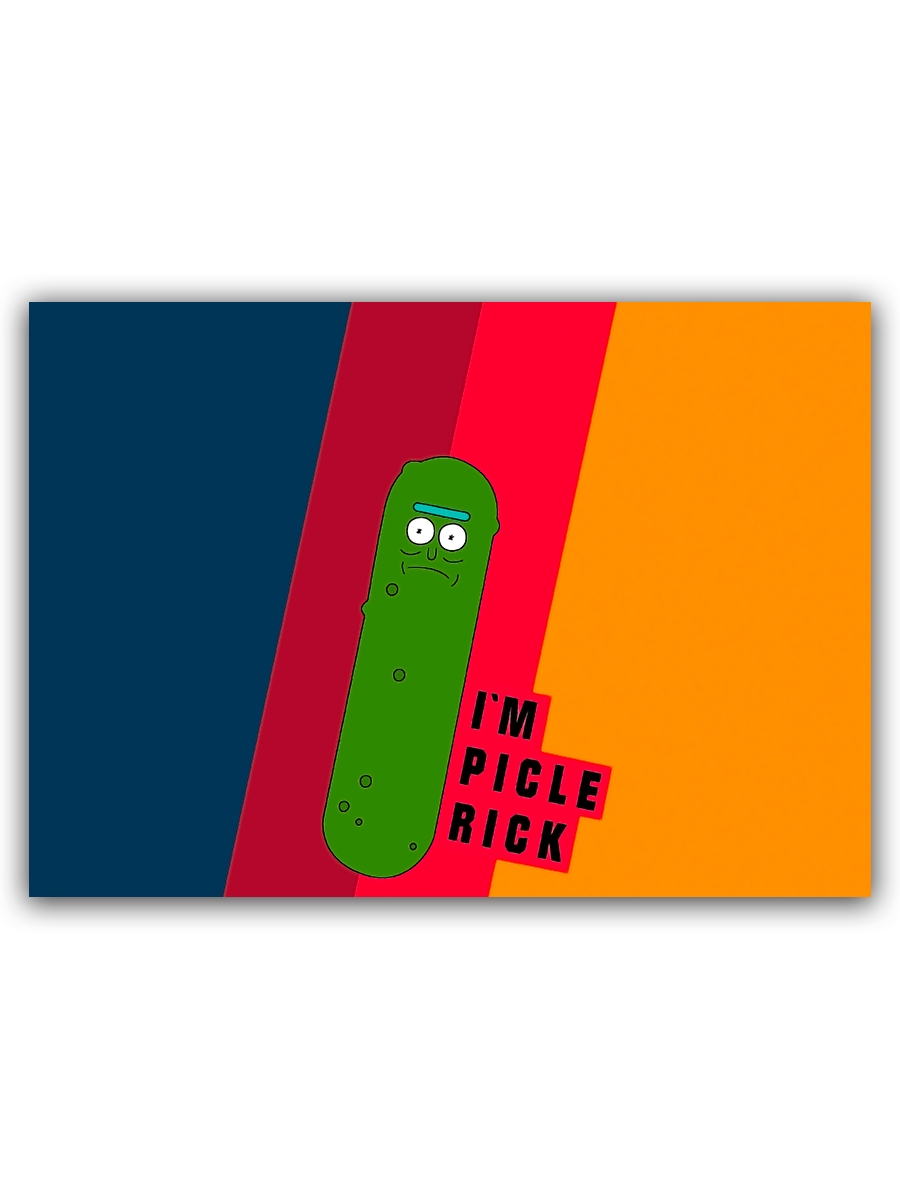 фото Магнит на холодильник drabs pickle rick