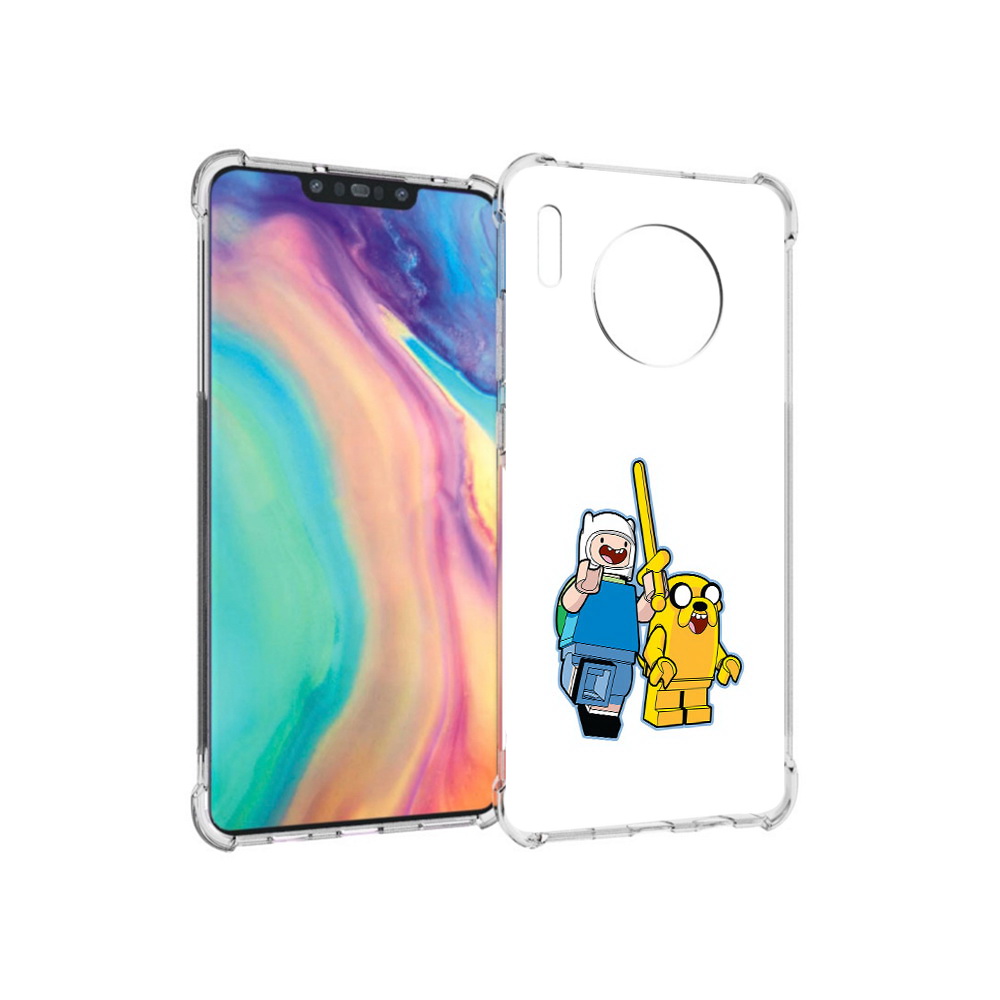 Чехол MyPads Tocco для Huawei Mate 30 время приключений лего