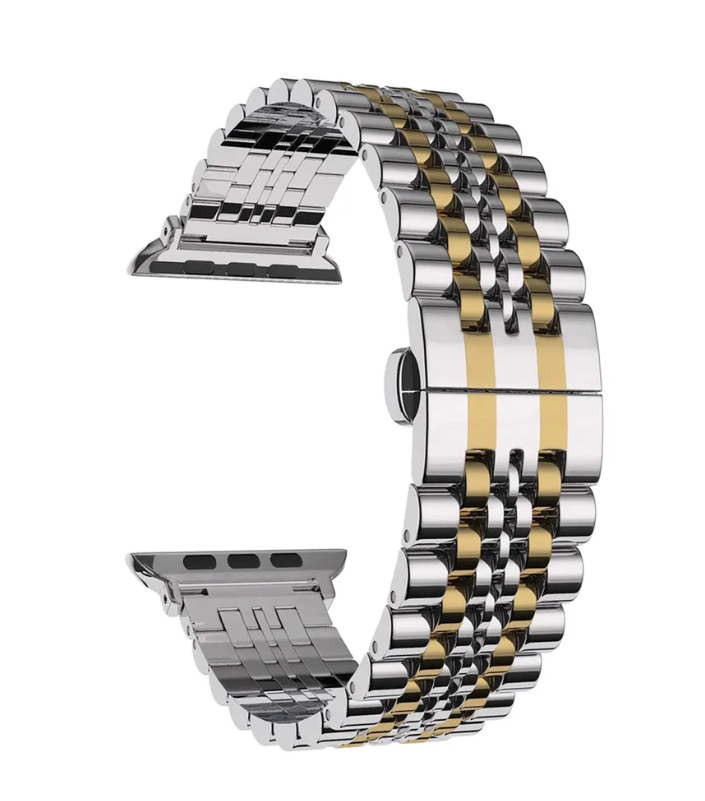 

Ремешок Lyambda Castor DS-APG-04-40-SG Silver/Gold, Серебристый;золотистый