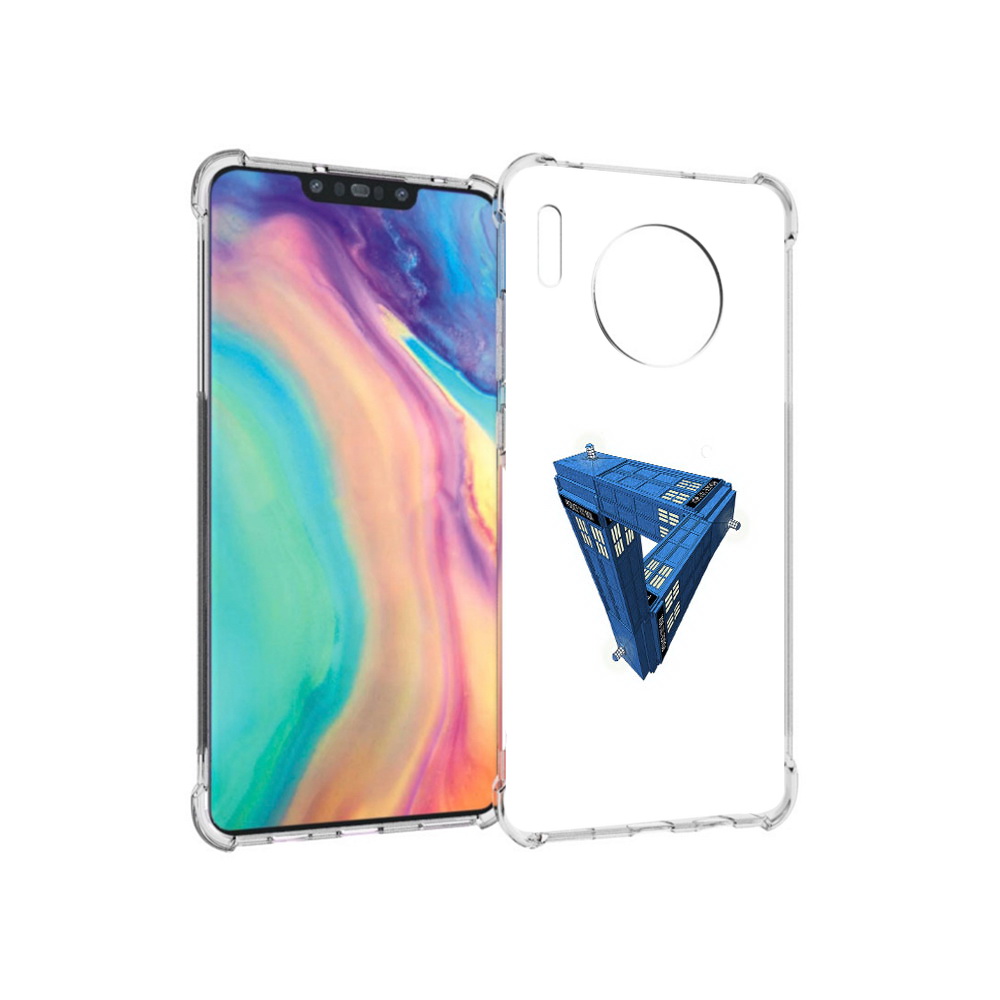 

Чехол MyPads Tocco для Huawei Mate 30 головолока абстракция, Прозрачный, Tocco