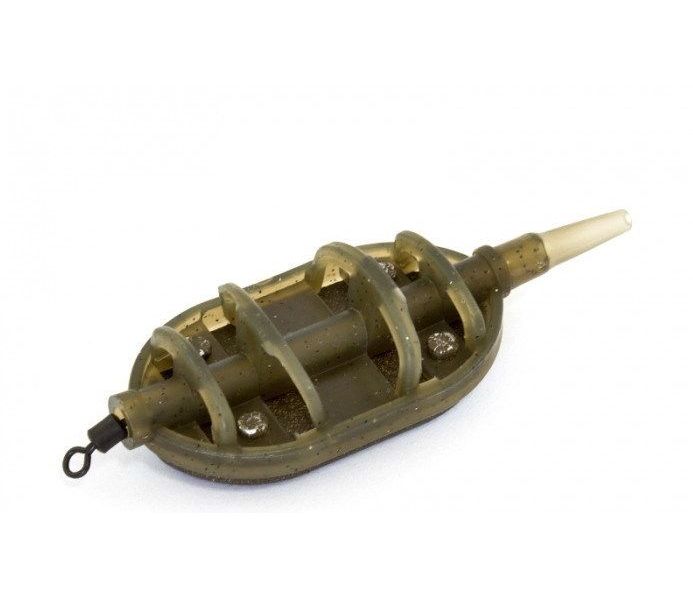 

Кормушка Orange Carp Classic Flat + вертлюг № 4, в упаковке 1шт, 100грамм