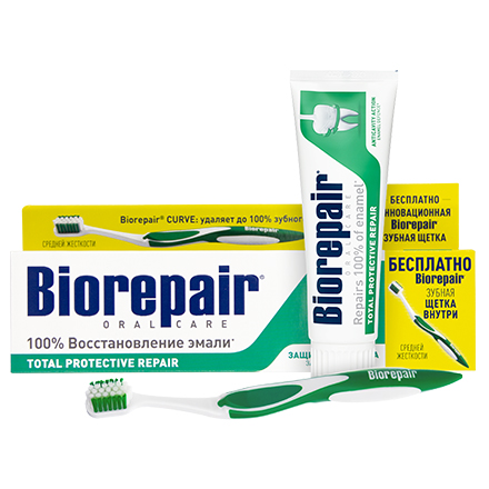 фото Набор для ухода за полостью рта biorepair total protection