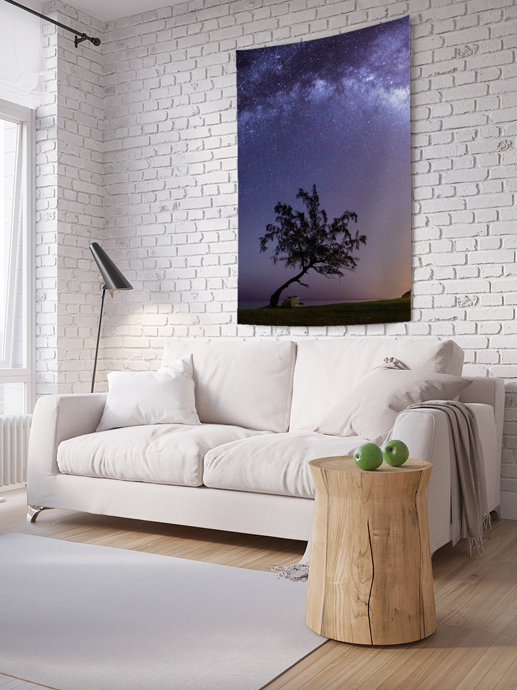 

Вертикальное фотопанно на стену JoyArty Мысли о звездном небе 150x200 см, Мысли о звездном небе