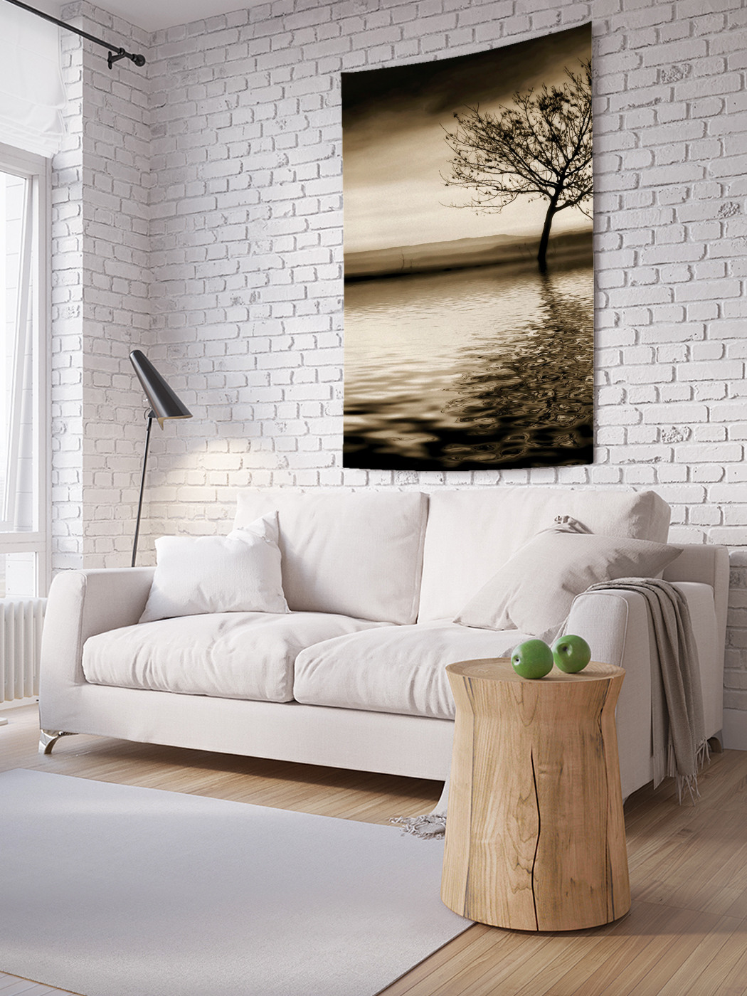 

Вертикальное фотопанно на стену JoyArty Сила реки 150x200 см, Сила реки
