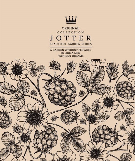 

Блокнот 64 л, 11*13, чистые л, крафтовая обл., Flower. Craft, 1764 (18379)