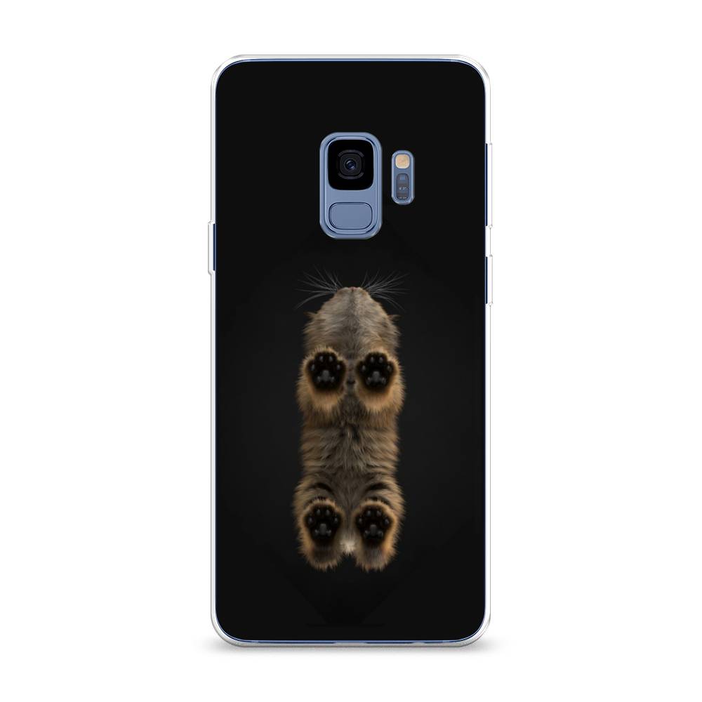 

Чехол Awog на Samsung Galaxy S9 "Кошачьи лапки", Черный, 25750-1