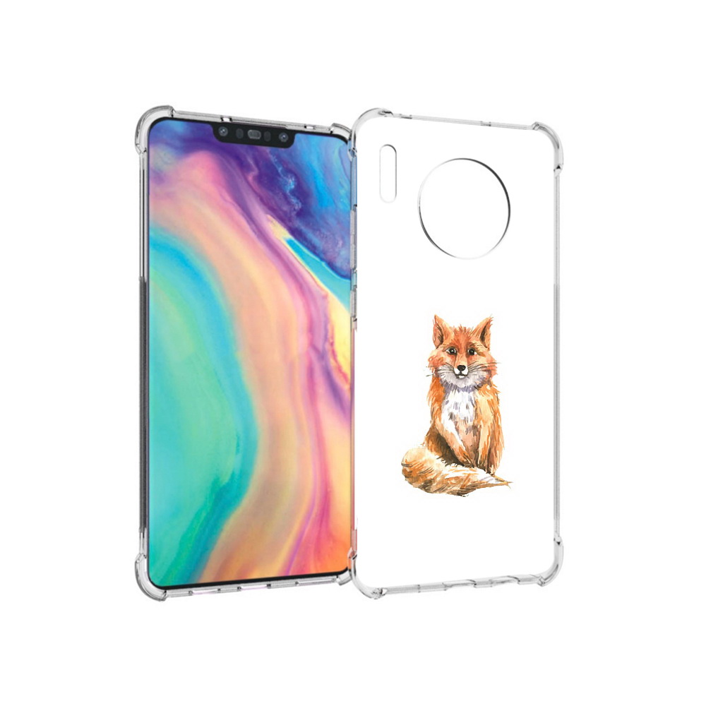 

Чехол MyPads Tocco для Huawei Mate 30 детская лиса, Прозрачный, Tocco