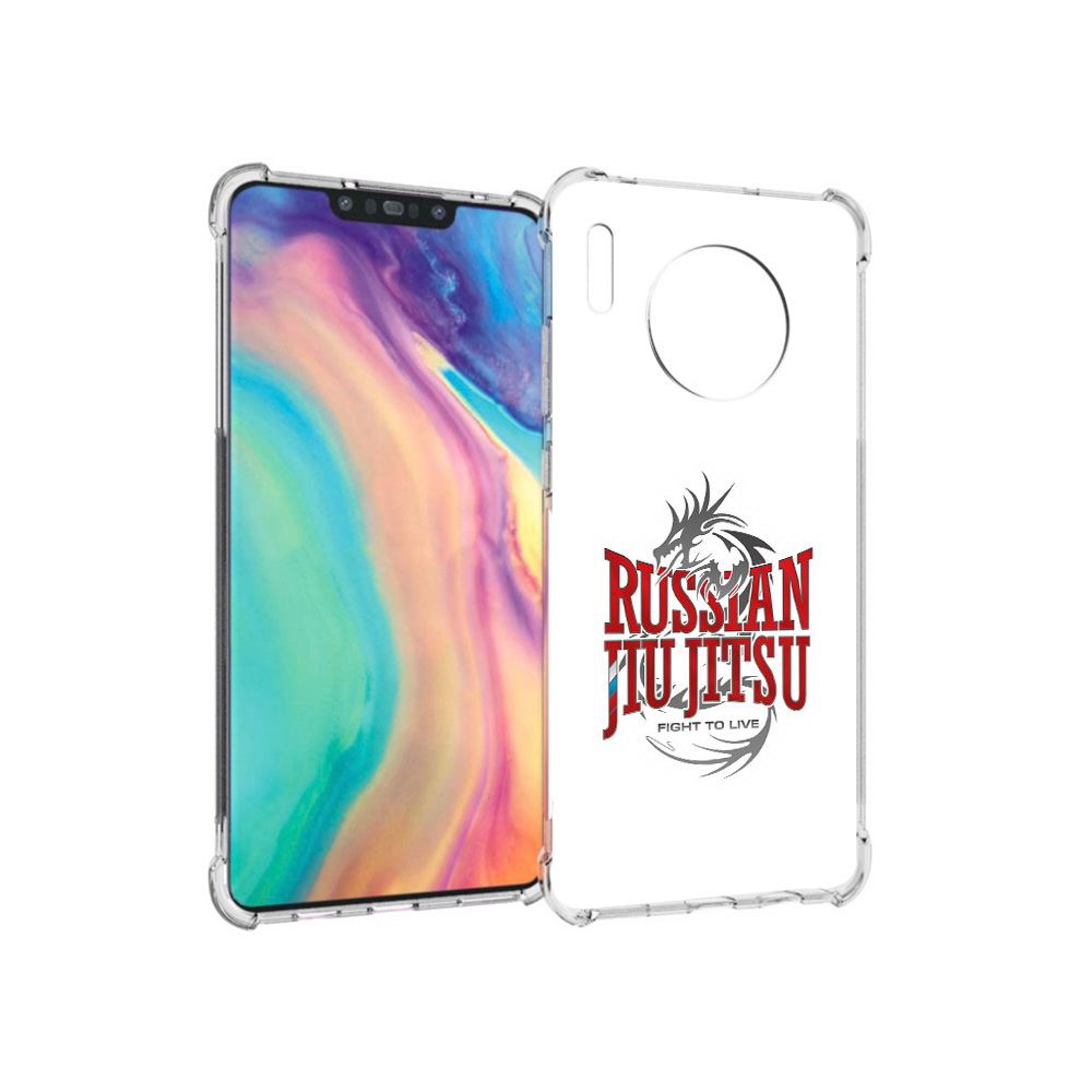 

Чехол MyPads Tocco для Huawei Mate 30 джиу джитсу, Прозрачный, Tocco