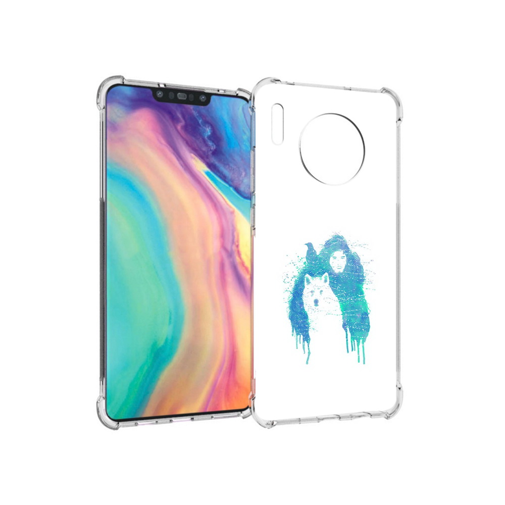 

Чехол MyPads Tocco для Huawei Mate 30 джон сноу, Прозрачный, Tocco