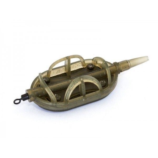 

Кормушка Orange Carp Roomy Flat + вертлюг № 4, в упаковке 1шт, 40грамм