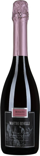 

Игристое вино Mastro Binelli Rosato розовое, полусладкое, 750 мл