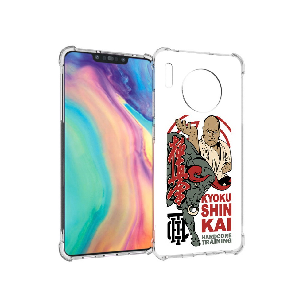 Чехол MyPads Tocco для Huawei Mate 30 единоборства рисунок