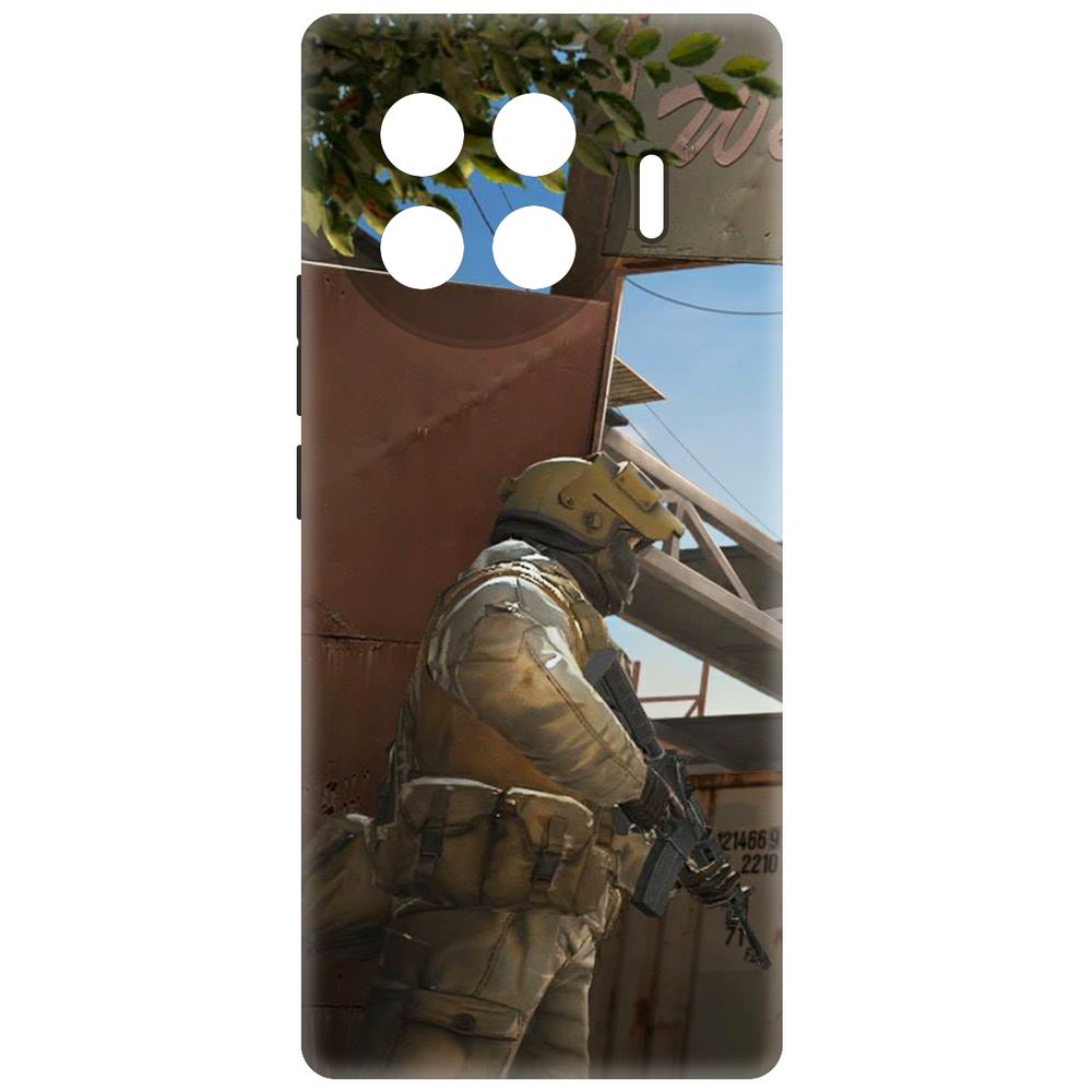 

Чехол-накладка Krutoff Soft Case Cтандофф 2 (Standoff 2) - Rust для TECNO Spark 20 Pro+, Черный