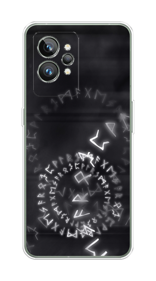 

Чехол на Realme GT 2 Pro "Руны", Серый;черный, 258650-3