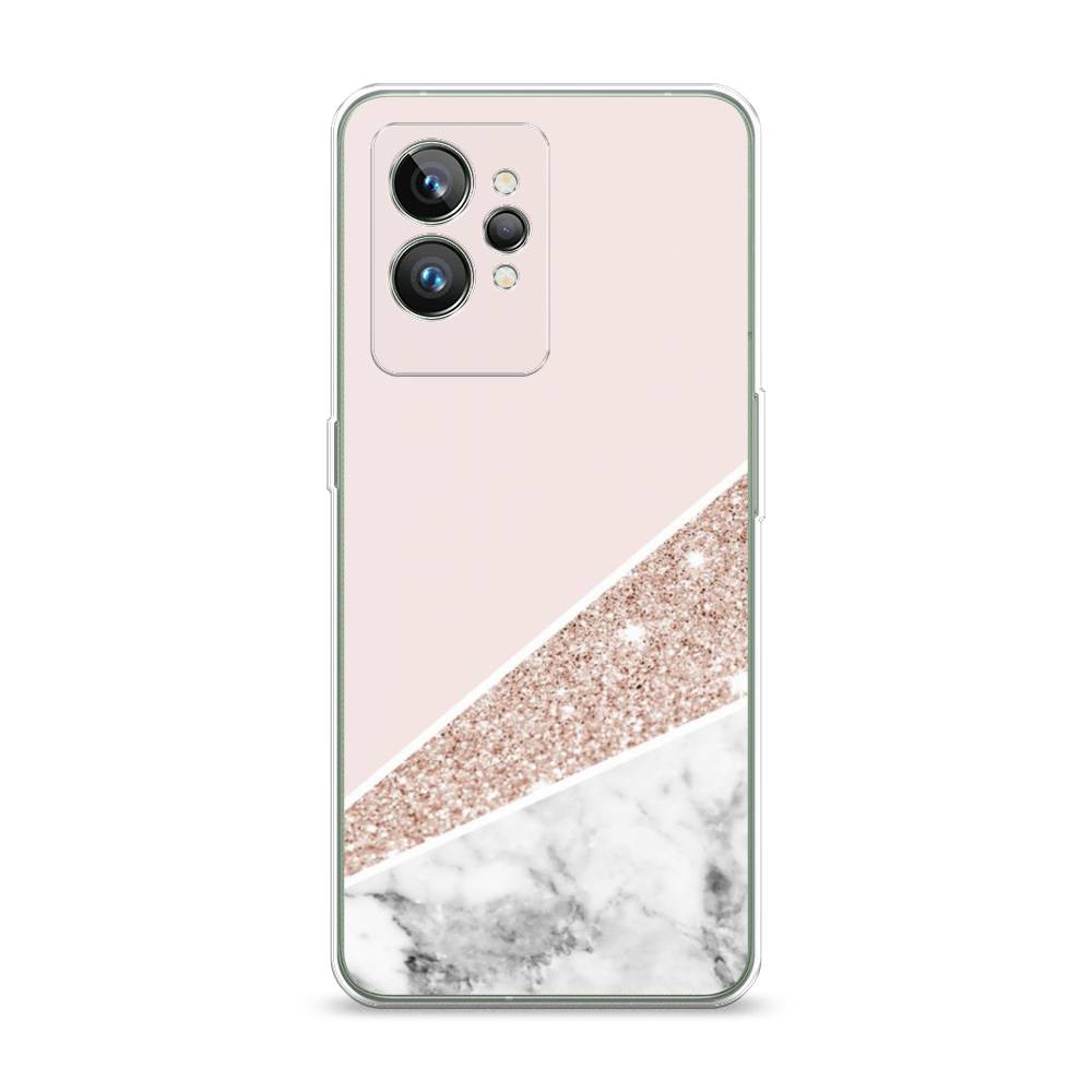 

Чехол на Realme GT 2 Pro "Блестящий розовый мрамор", 258650-3