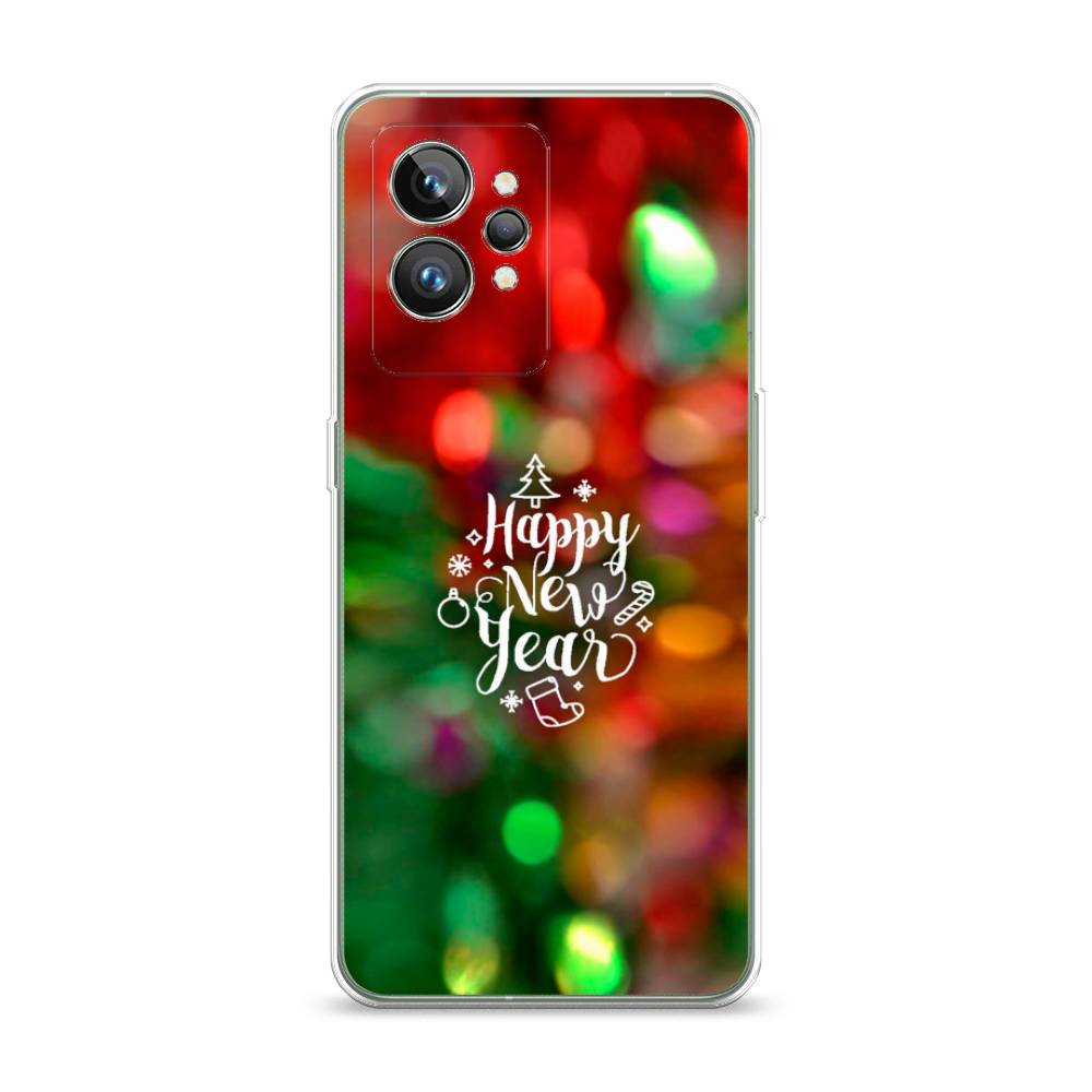 

Чехол на Realme GT 2 Pro "Новый Год на елке", Зеленый;красный;желтый, 258650-5