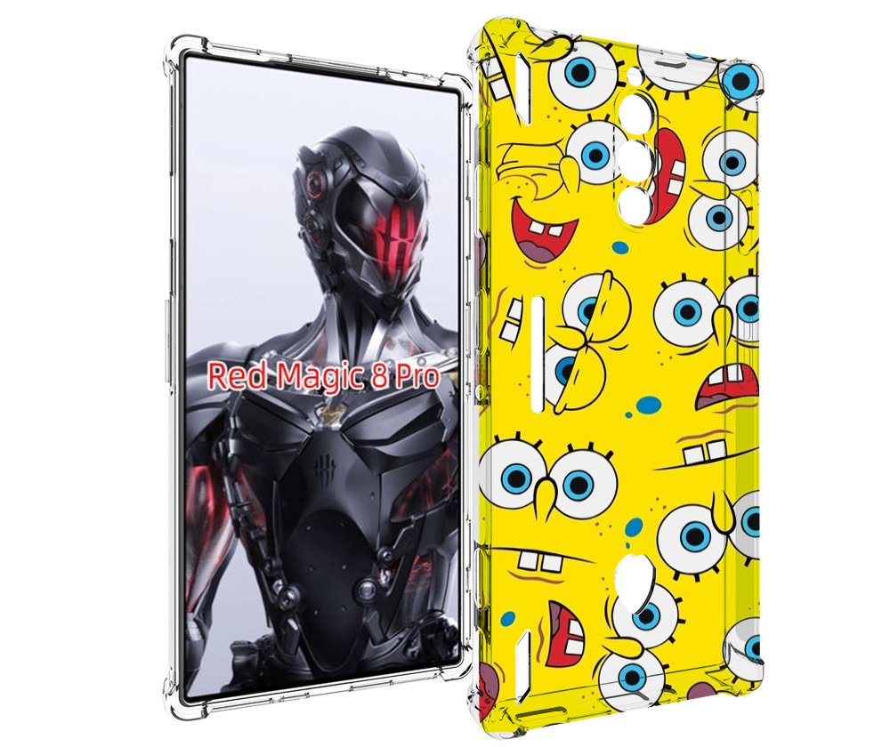 

Чехол MyPads много-спанч-боба для ZTE Nubia Red Magic 8 Pro / Red Magic 8 Pro Plus, Tocco