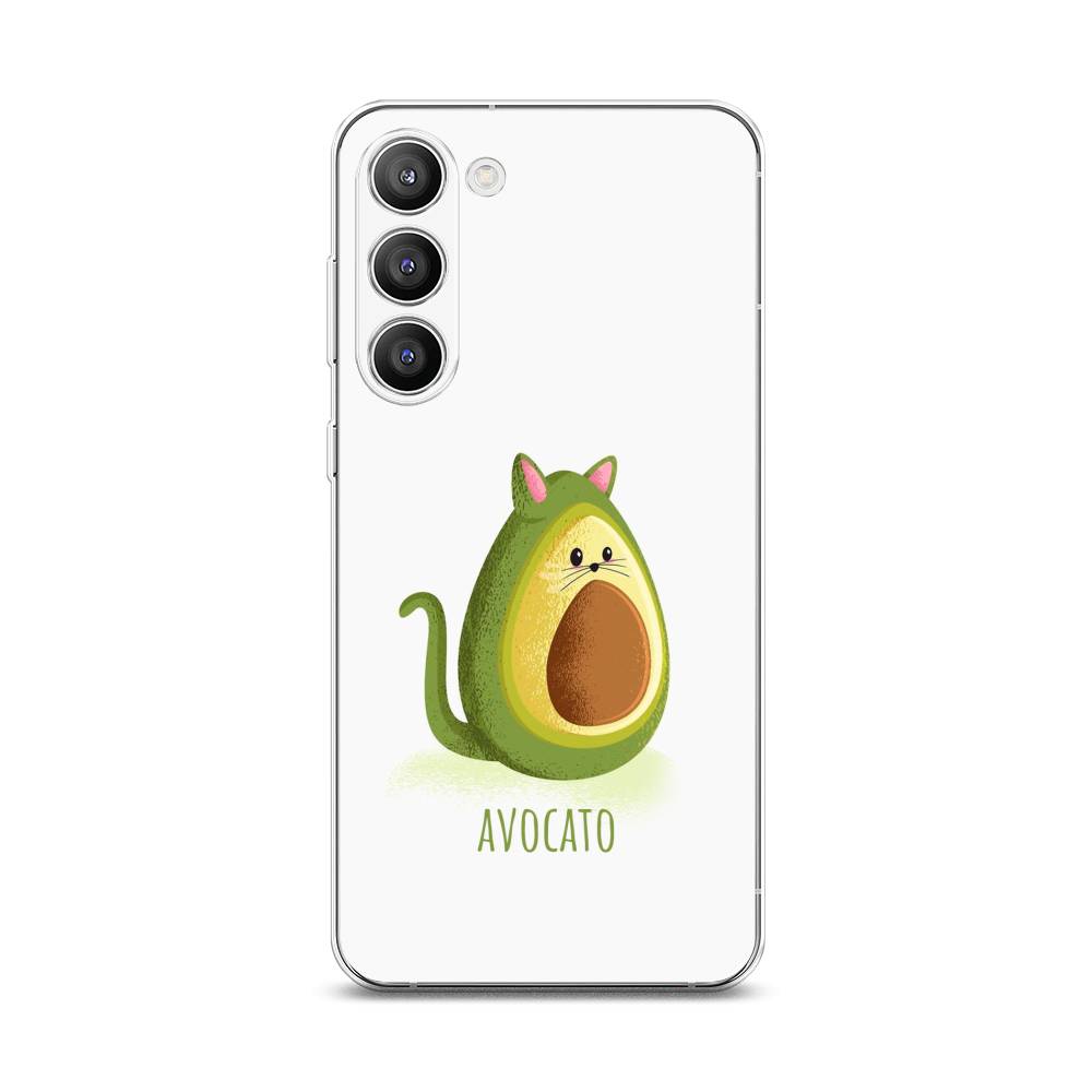 

Чехол Awog на Samsung Galaxy S23 Plus 5G "Avocato", Белый;зеленый;коричневый, 2107450-10