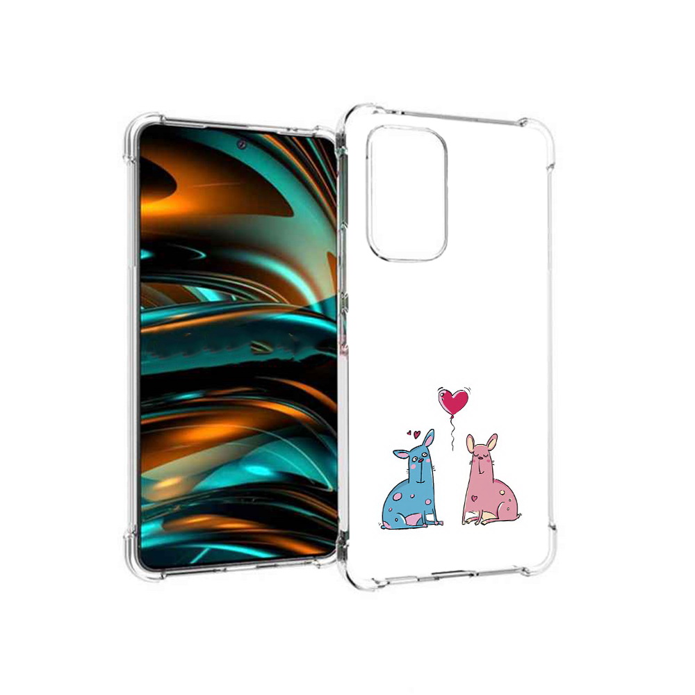 

Чехол MyPads Tocco для Samsung Galaxy A53 5G Лама любовь (PT226911.521.102), Прозрачный, Tocco