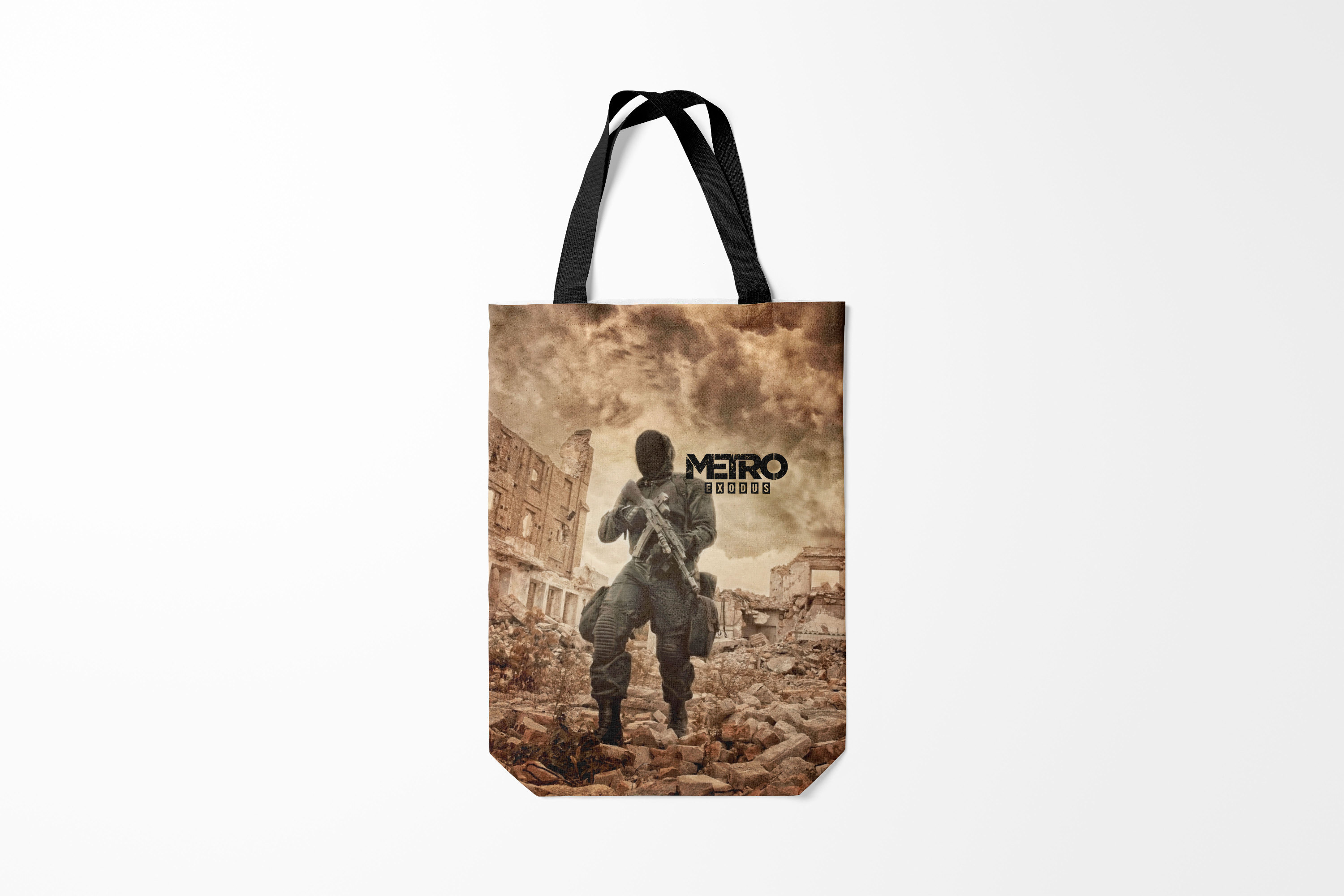 

Сумка шoппер унисекс Burnettie Metro Exodus,, Metro Exodus