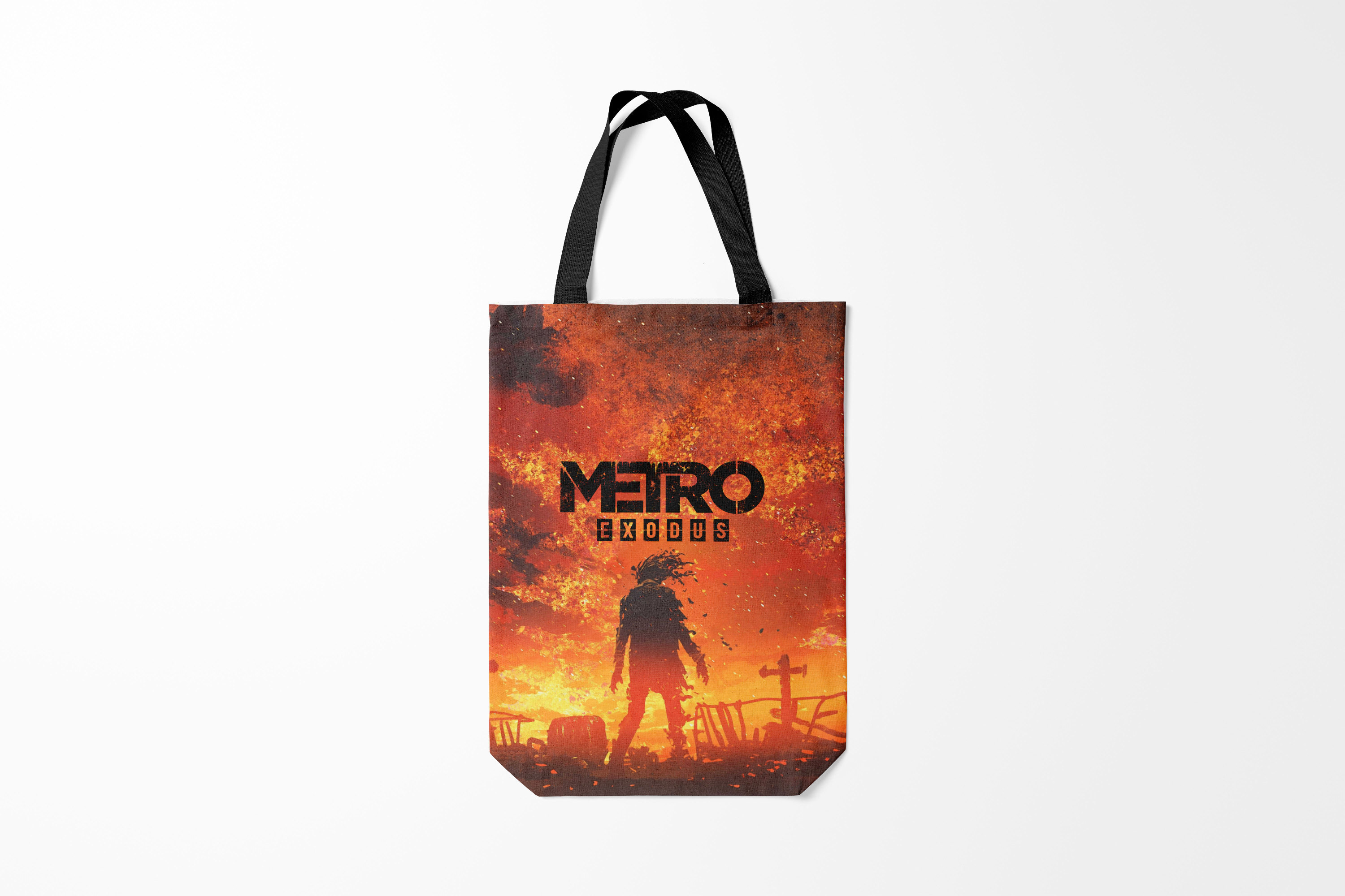 

Сумка шoппер унисекс Burnettie Metro Exodus,, Metro Exodus