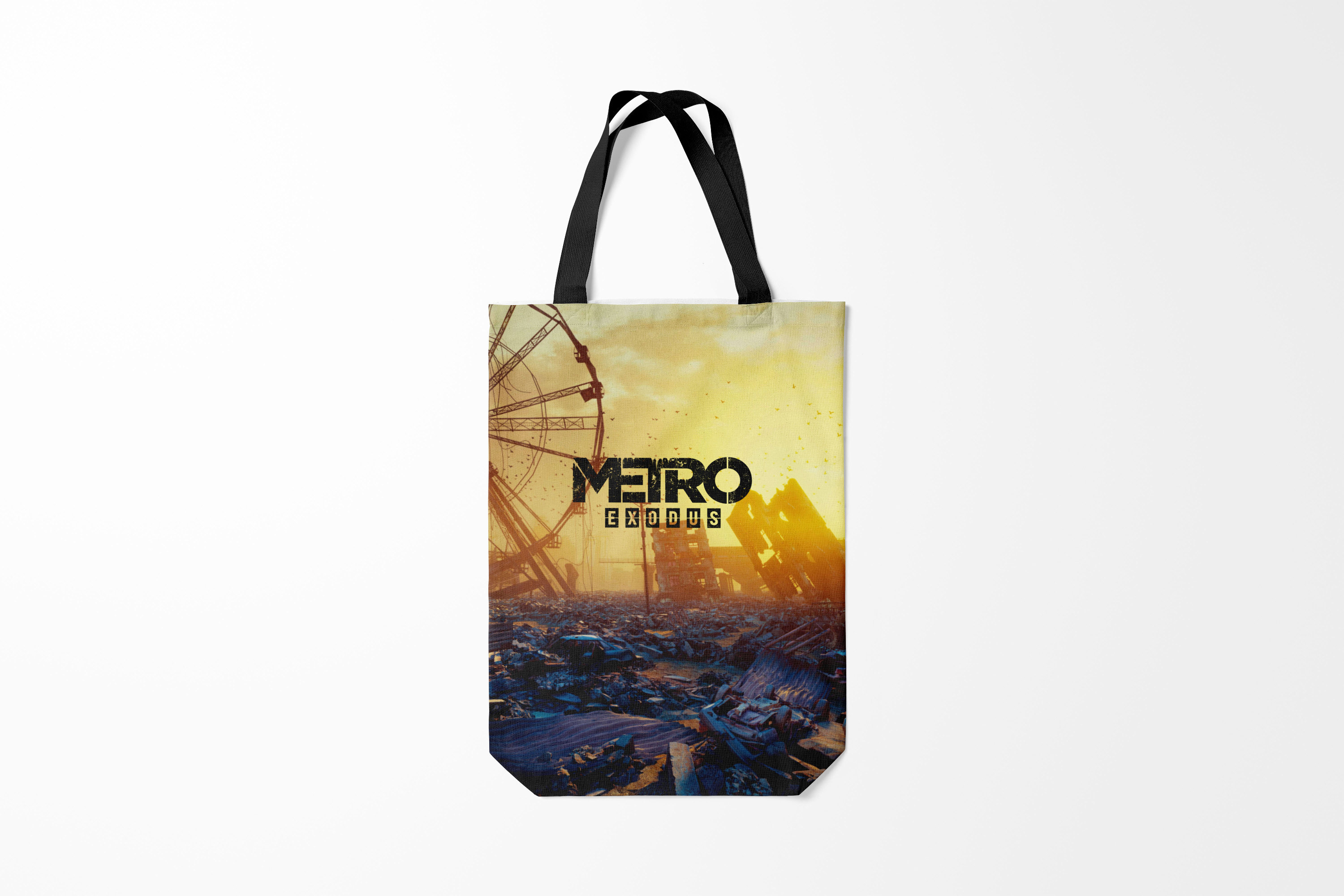 

Сумка шoппер унисекс Burnettie Metro Exodus,, Metro Exodus