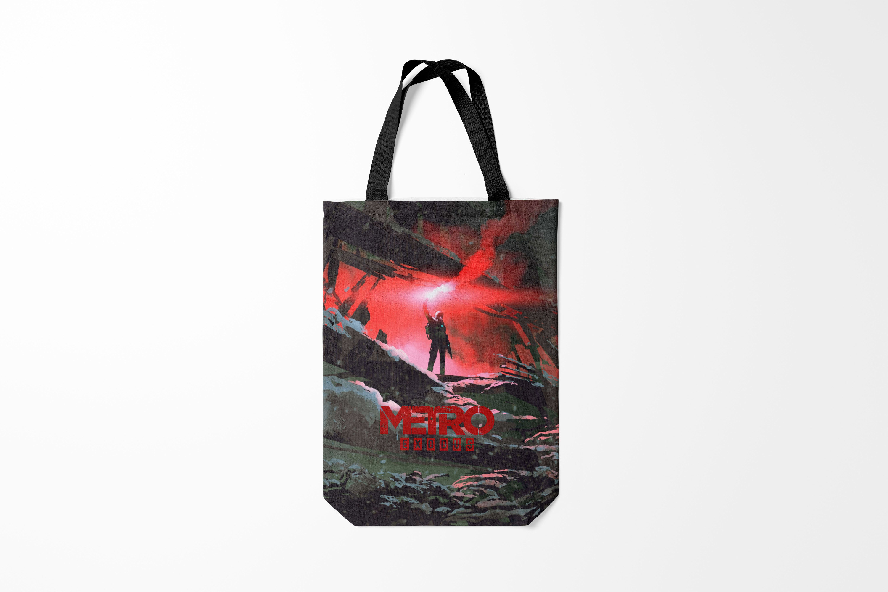 

Сумка шoппер унисекс Burnettie Metro Exodus,, Metro Exodus