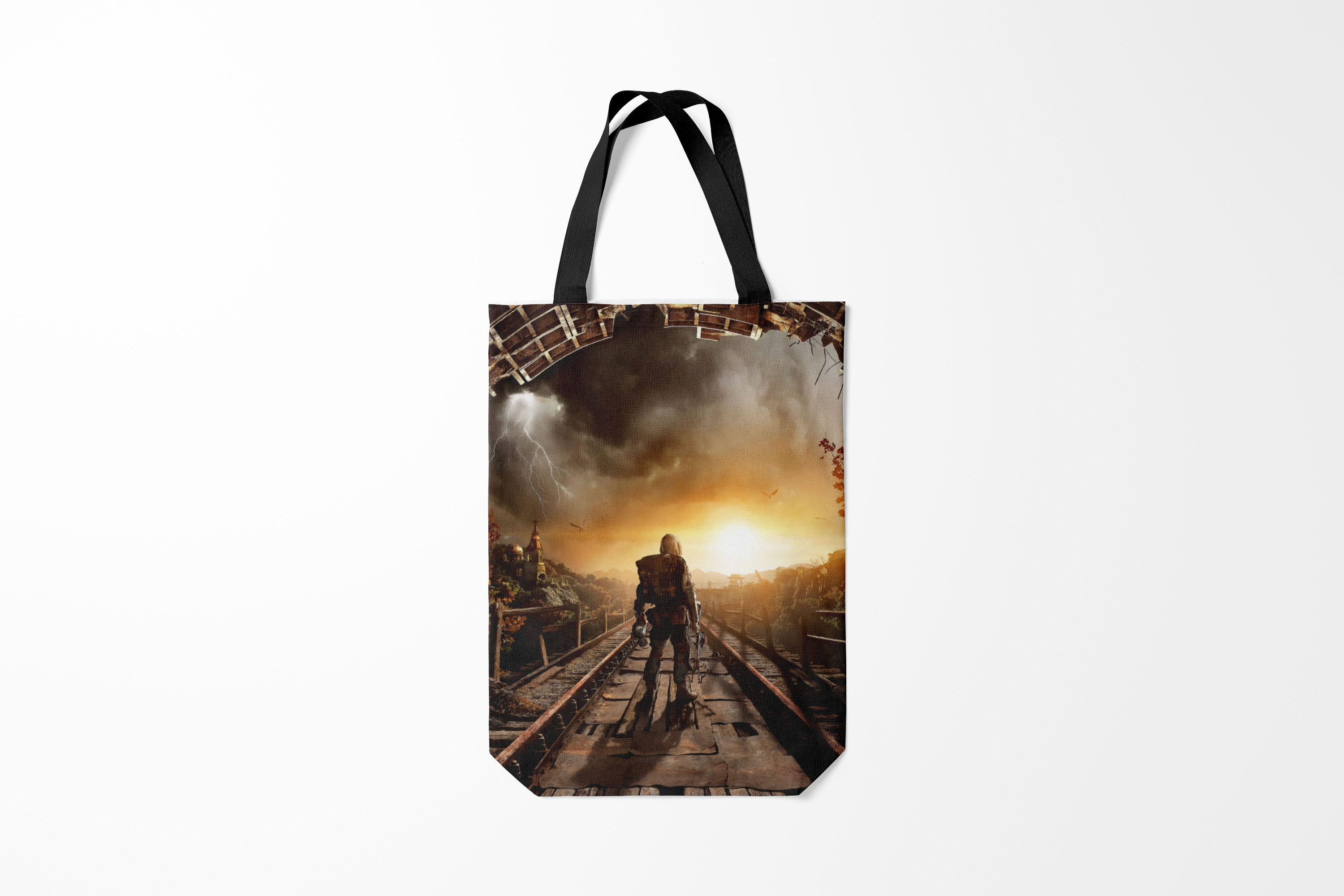 

Сумка шoппер унисекс Burnettie Metro 2033 постапокалипсис,, Metro 2033 постапокалипсис