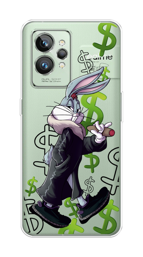 

Чехол на Realme GT 2 Pro "Rich Bugs Bunny", Зеленый;черный;голубой, 258650-6