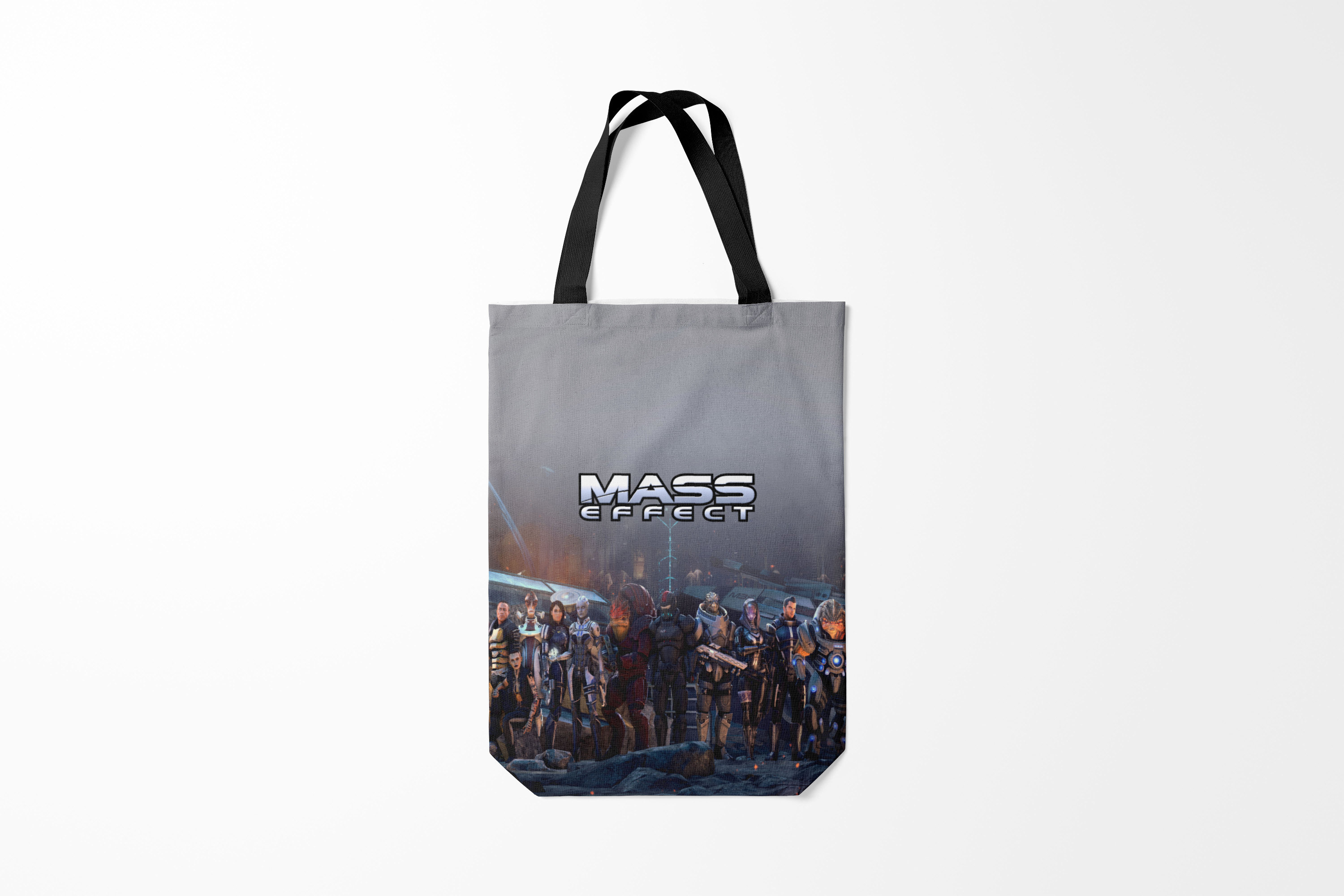 

Сумка шoппер унисекс Burnettie Mass Effect,, Mass Effect