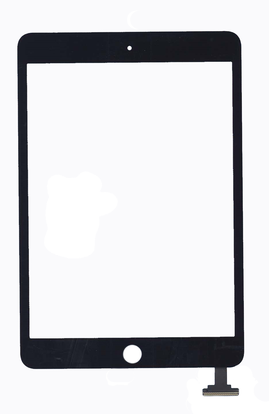 

Сенсорное стекло (тачскрин) Ipad mini 3 (retina) no IC (A1599, A1600) черное