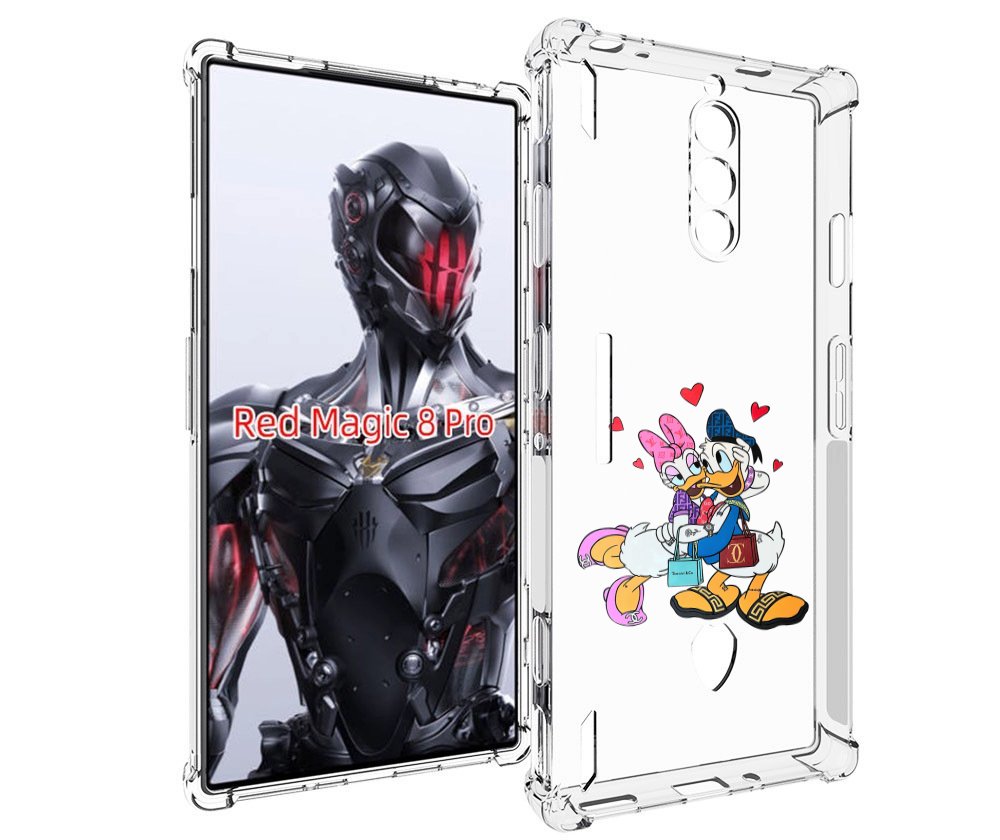 

Чехол MyPads модные-влюбленные-утки для ZTE Nubia Red Magic 8 Pro / Red Magic 8 Pro Plus, Tocco