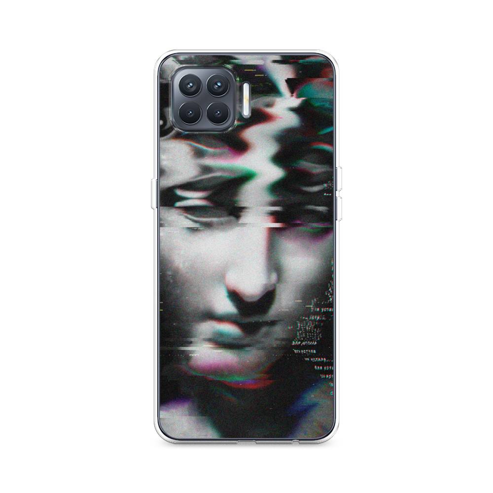 

Чехол Awog на Oppo Reno 4 Lite/A93 "Glitch Art", Разноцветный, 254550-9