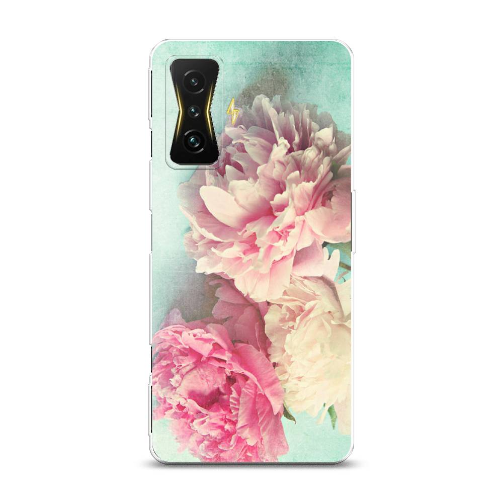 

Силиконовый чехол "Пионы new" на Xiaomi Poco F4 GT, Разноцветный, 314950-8