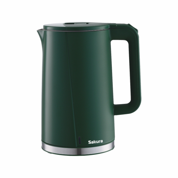 Чайник электрический SAKURA SA-2174GR 1.7 л зеленый мультирезка sakura sa vs01g зеленый