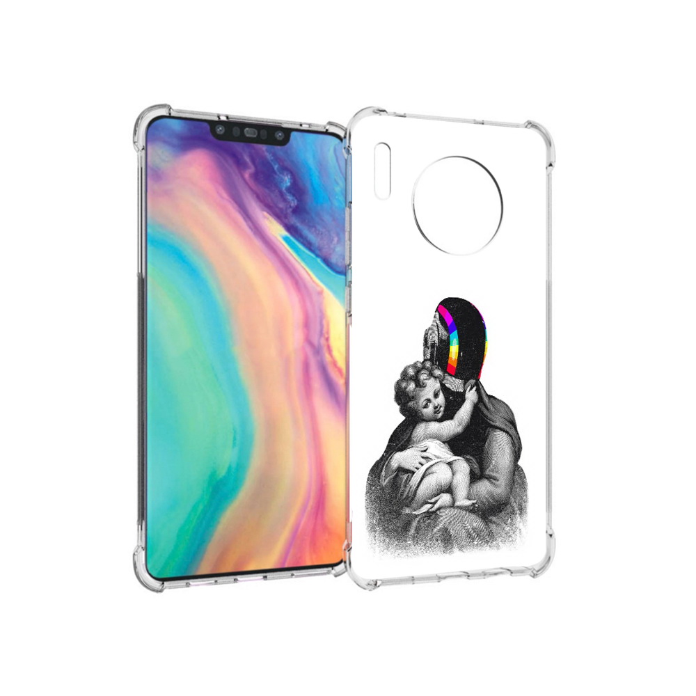 

Чехол MyPads Tocco для Huawei Mate 30 защитник в шлеме, Прозрачный, Tocco