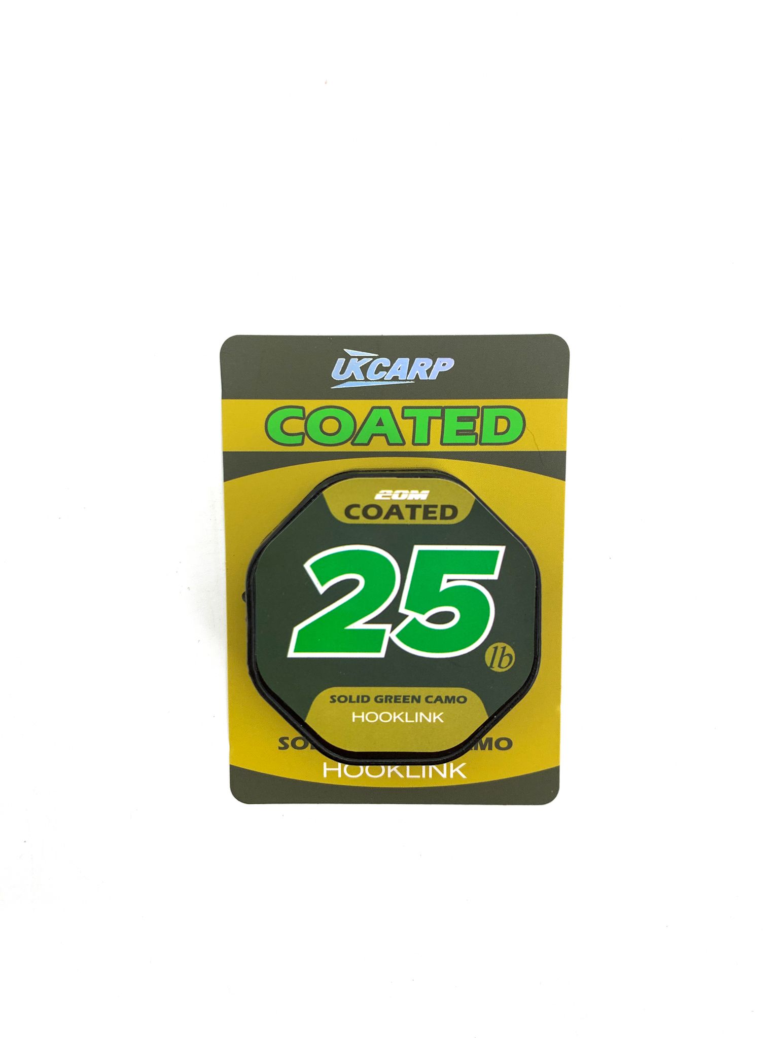 

Поводковый материал в оболочке UKCARP Coated 20м 25lb (green)