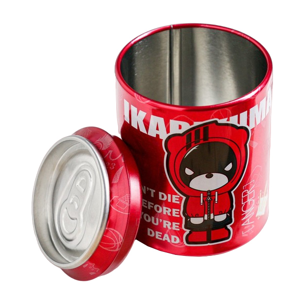 Music Life Баночка для хранения медиаторов Красная 5,1 х 7,2 см